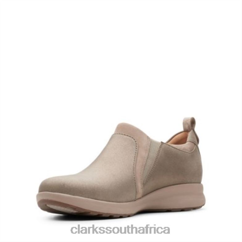 Clarks Un Adorn Zip Taupe 840403930 Women Clarks Taupe