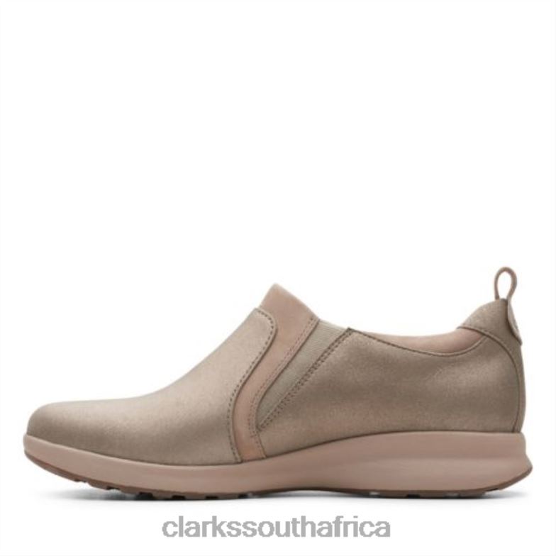 Clarks Un Adorn Zip Taupe 840403930 Women Clarks Taupe