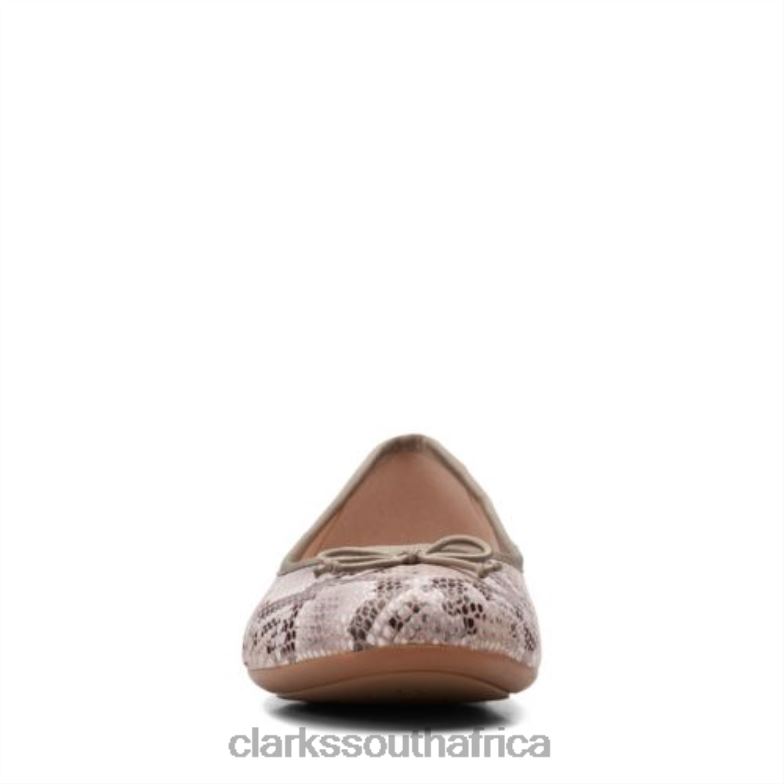 Natural Snake Clarks Couture Bloom 840403939 Women Clarks Natural Snake