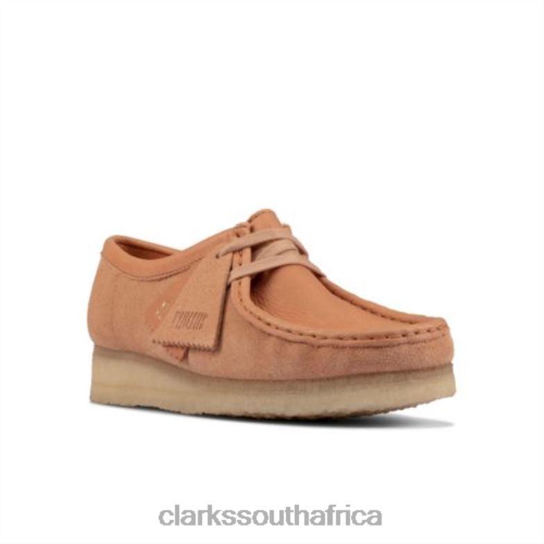 Sandstone Combi Clarks Wallabee 840403963 Women Clarks Sandstone Combi