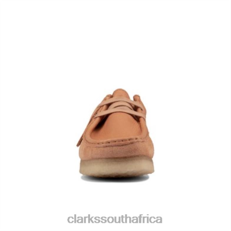 Sandstone Combi Clarks Wallabee 840403963 Women Clarks Sandstone Combi