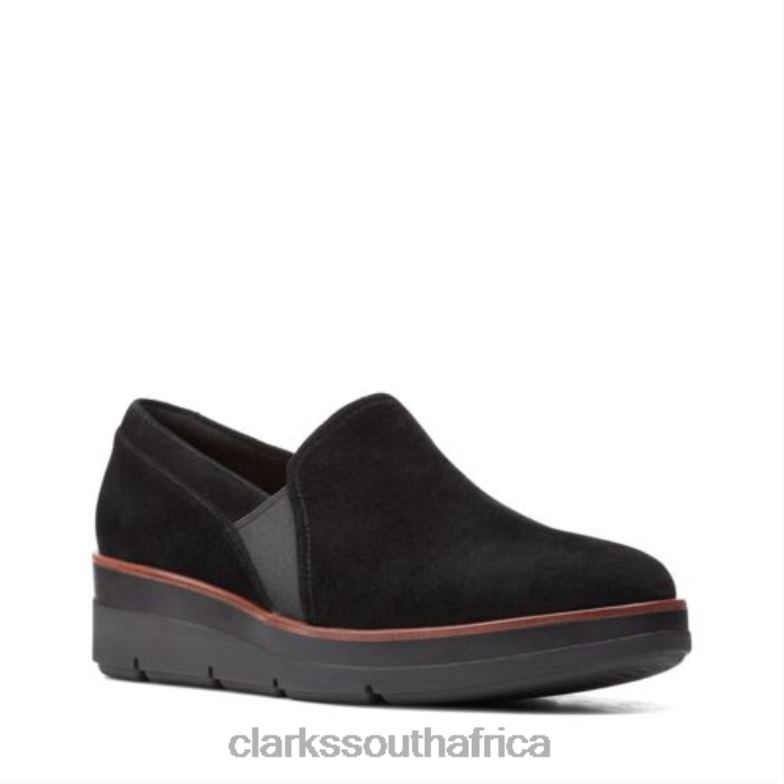 Shaylave Clarks Black Suede 840403927 Women Clarks Black Suede