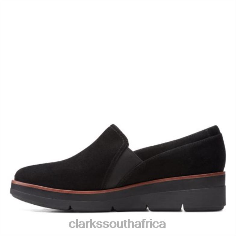 Shaylave Clarks Black Suede 840403927 Women Clarks Black Suede