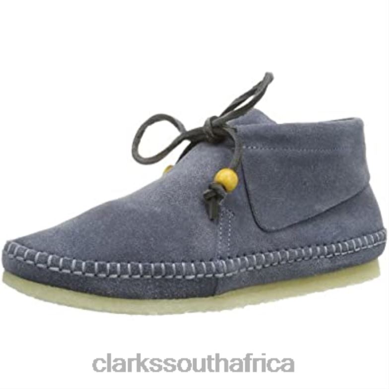 Tyler Weave Women's Lace-Up Shoes Clarks Blue Blau Denim Blue Sde 840401983 Women Clarks Blau Denim Blue Sde