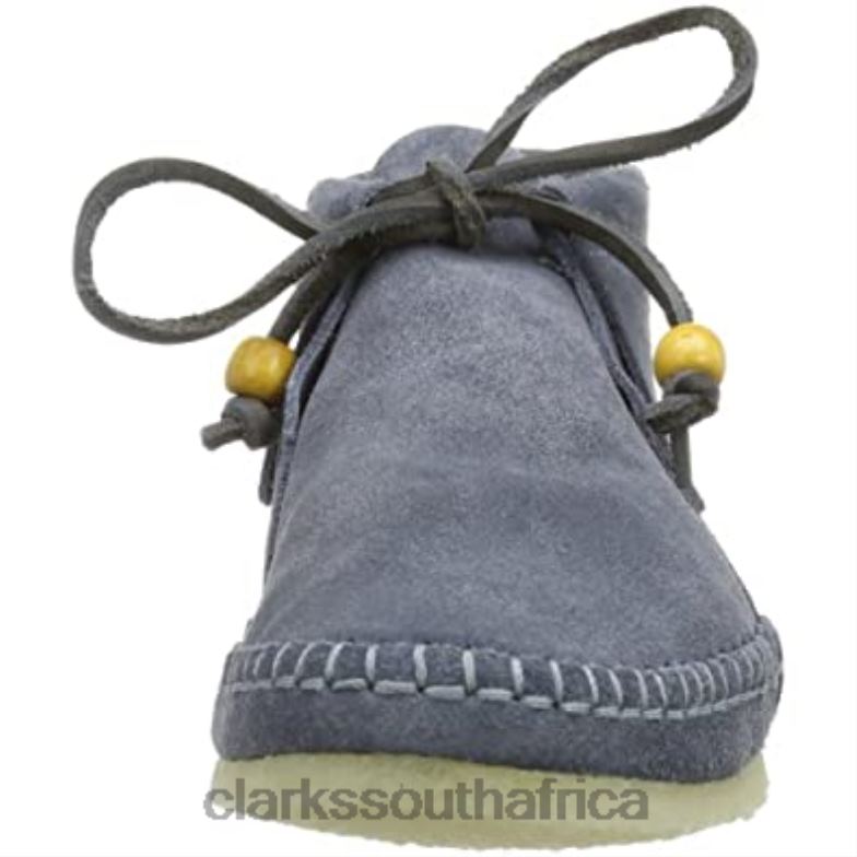 Tyler Weave Women's Lace-Up Shoes Clarks Blue Blau Denim Blue Sde 840401983 Women Clarks Blau Denim Blue Sde