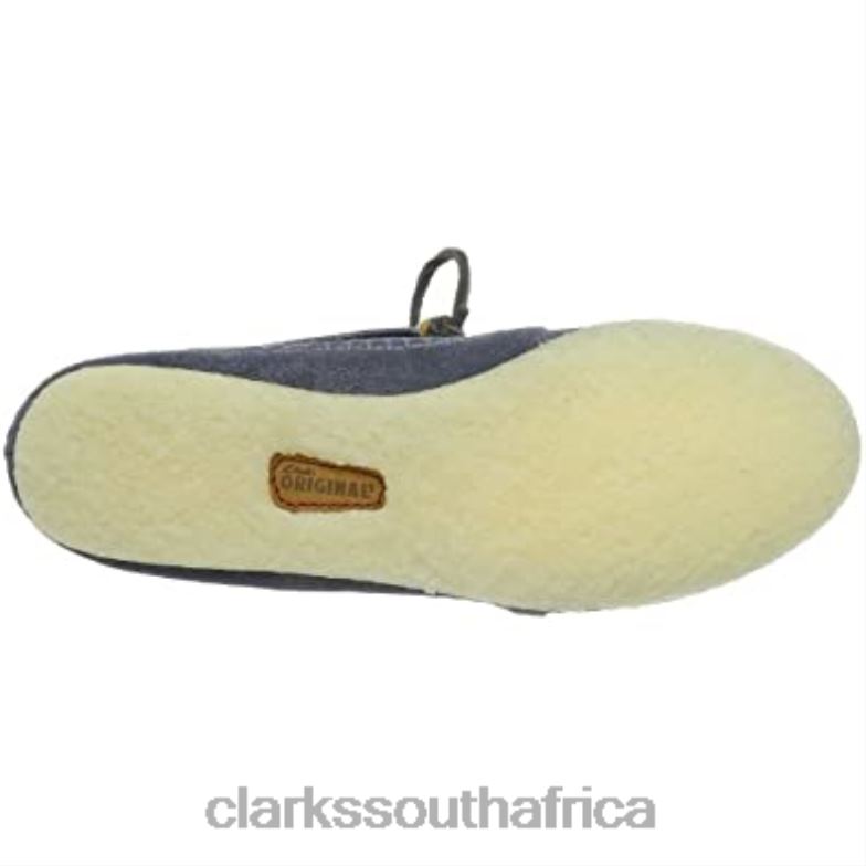 Tyler Weave Women's Lace-Up Shoes Clarks Blue Blau Denim Blue Sde 840401983 Women Clarks Blau Denim Blue Sde