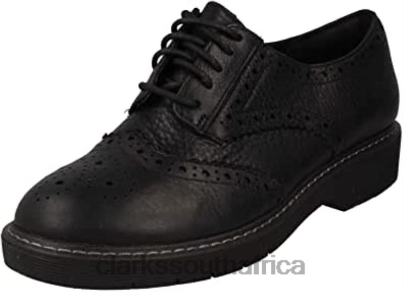 Black Clarks Women's Witcombe Dawn Oxfords 840401384 Women Clarks Black