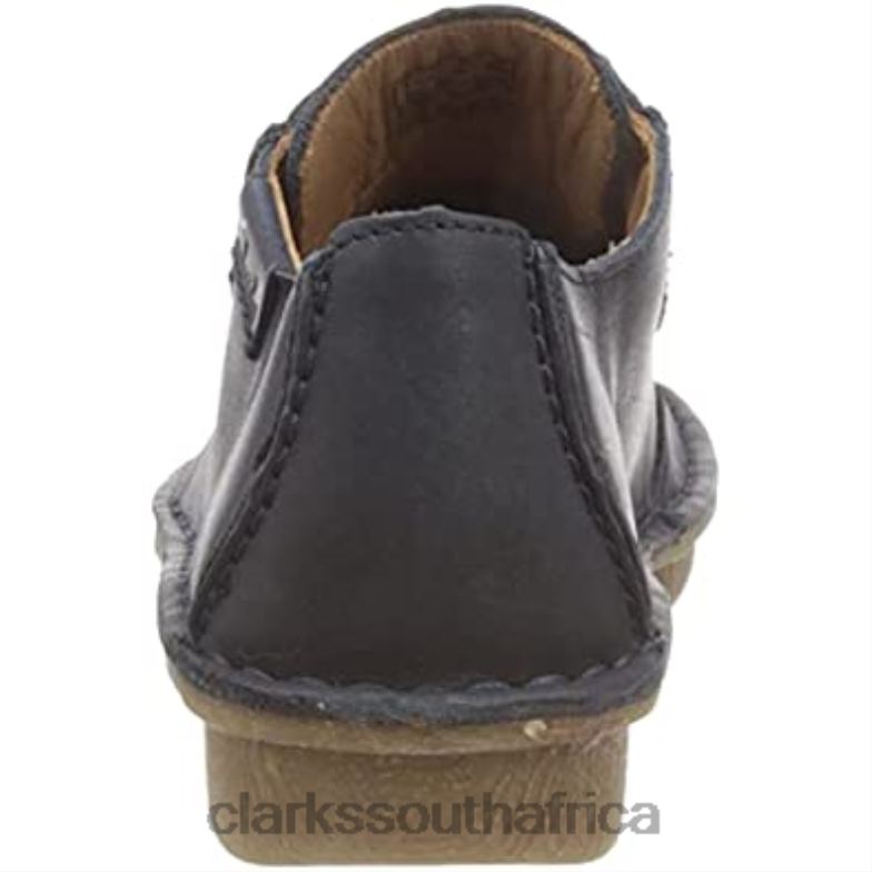 Navy Leather Clarks Women's Fun Ny Dream Oxford 84040520 Women Clarks