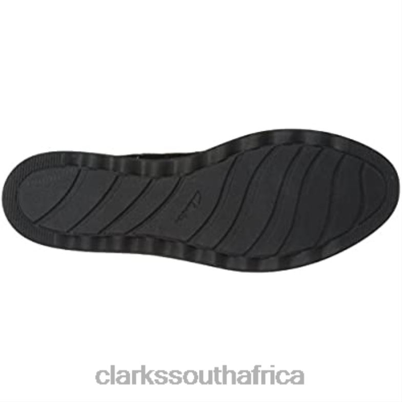 Women's Sharon Noel Oxford Black Nubuck Clarks 840401214 Women Clarks