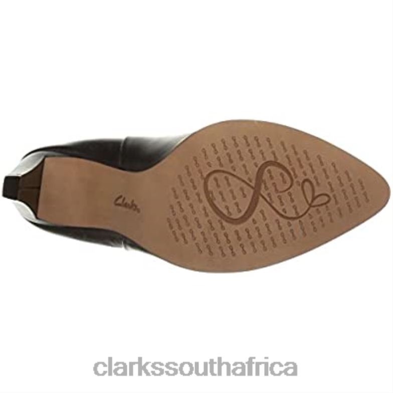 Black Clarks Women's Azizi Posey Pump 840401443 Women Clarks Black Leather