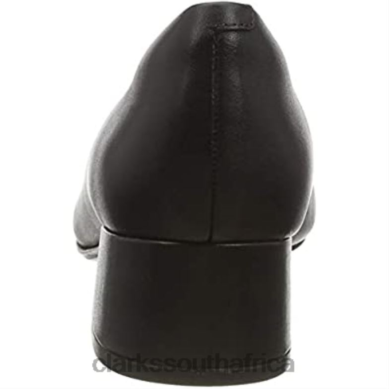 Black Leather Women's Marilyn Leah Pump Clarks 84040572 Women Clarks Black Leather