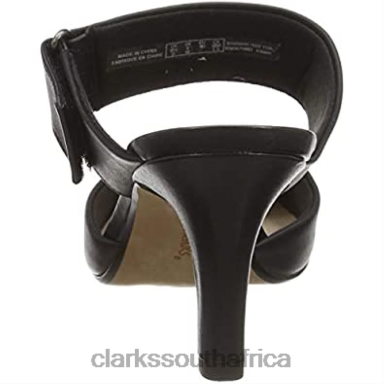 Clarks Women's Illeana Daisy Pump Black 840402746 Women Clarks Black Leather