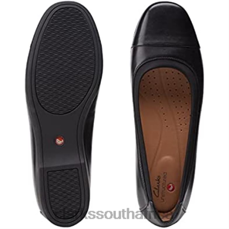 Un Darcey Cap2 Women's Pumps Clarks Black 840401191 Women Clarks Black