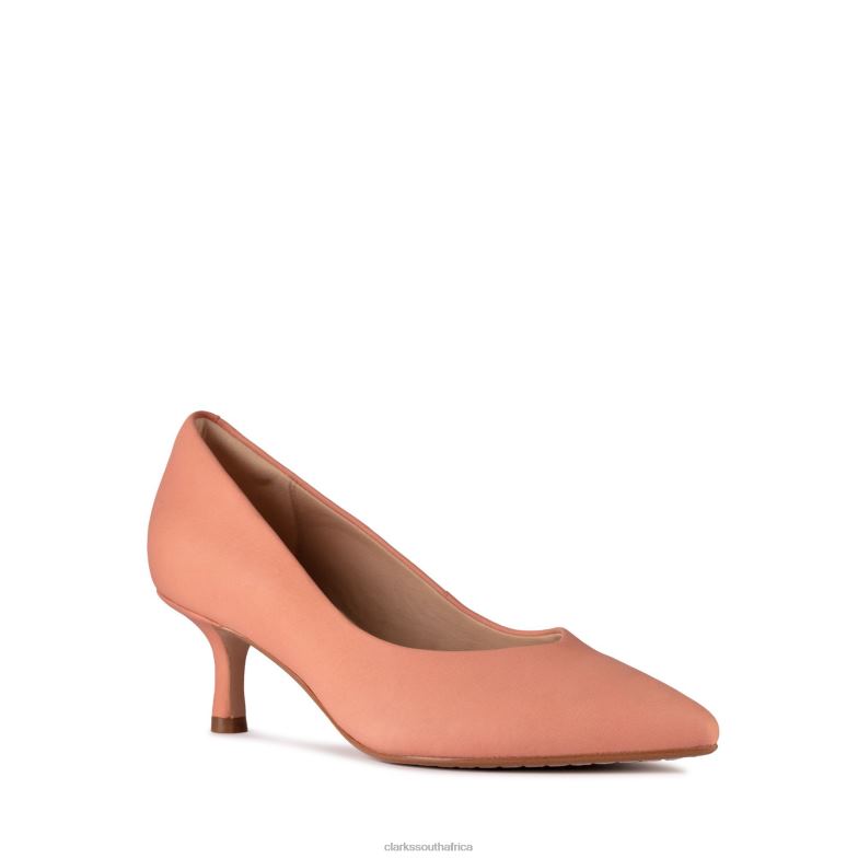 Violet 55 Court Clarks Light Coral 840403269 Women Clarks Light Coral