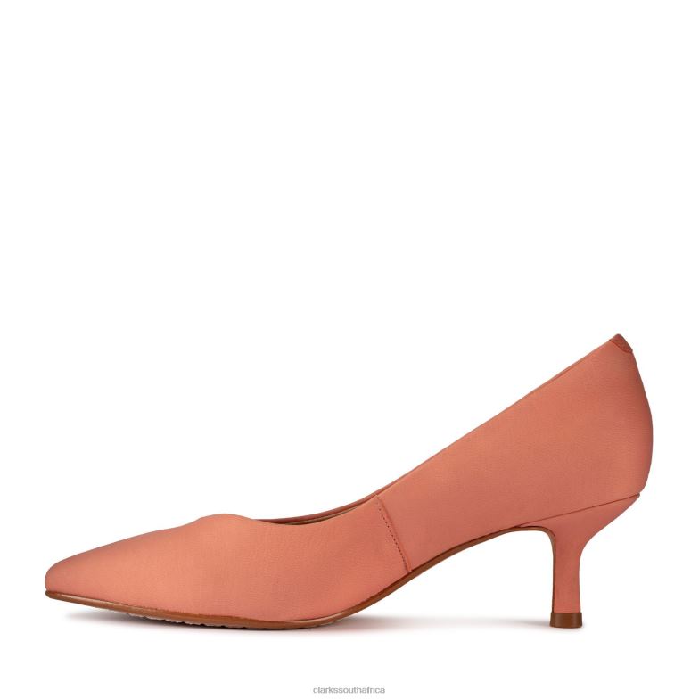 Violet 55 Court Clarks Light Coral 840403269 Women Clarks Light Coral