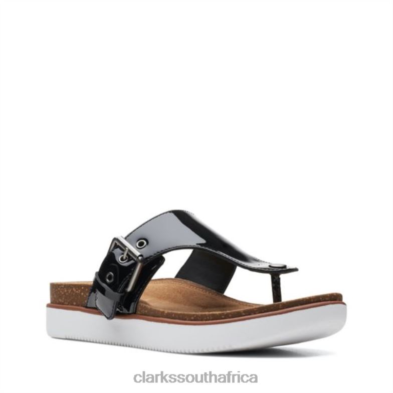 Black Patent Leather Clarks Elayne Step Black Patent Leather 840406464 Women Clarks Black Patent Leather