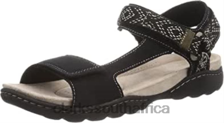 Black Sde Clarks Women's Amanda Step Sandal 84040984 Women Clarks Black Sde