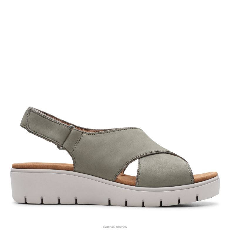 Clarks Sage Nubuck Un Karely Sun 840403369 Women Clarks Sage Nubuck