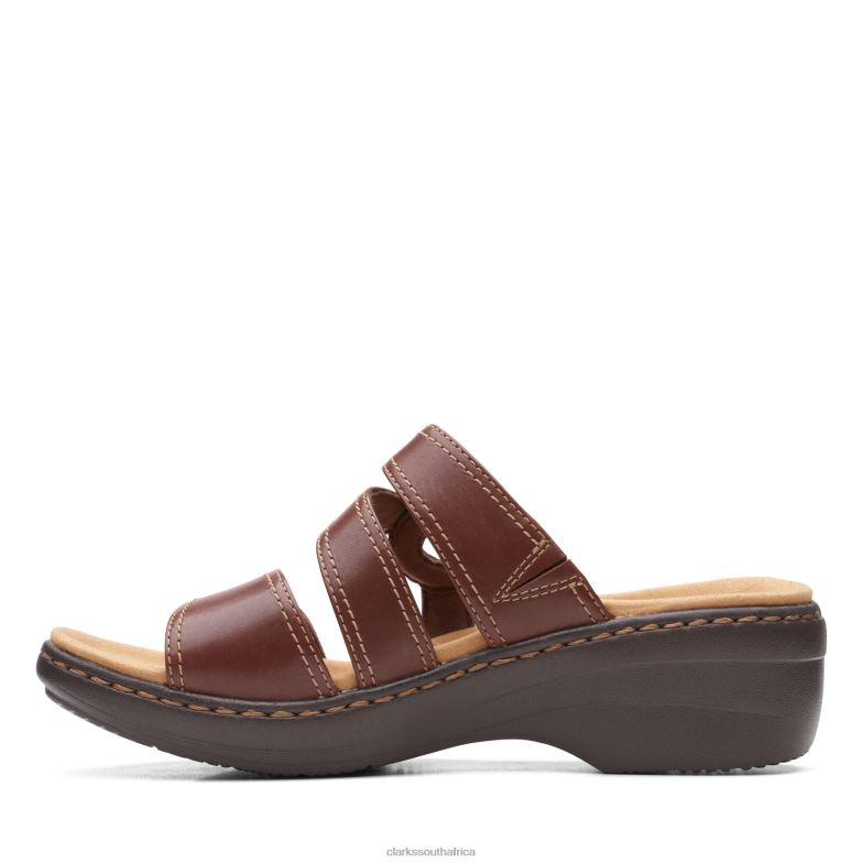 Dark Tan Lea Clarks Merliah Coral 840403280 Women Clarks Dark Tan Lea