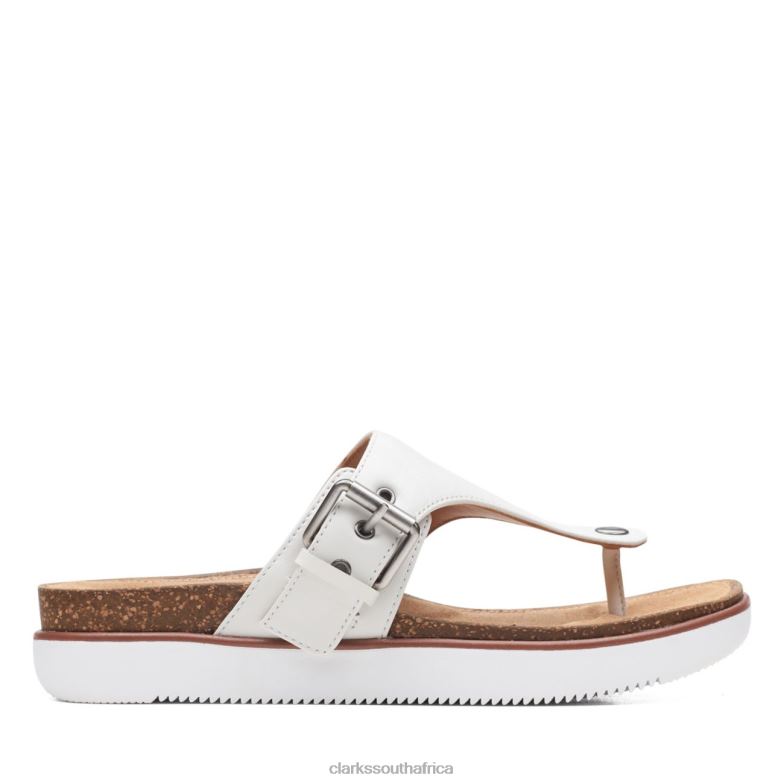 Elayne Step White Leather Clarks White Leather 840406375 Women Clarks White Leather