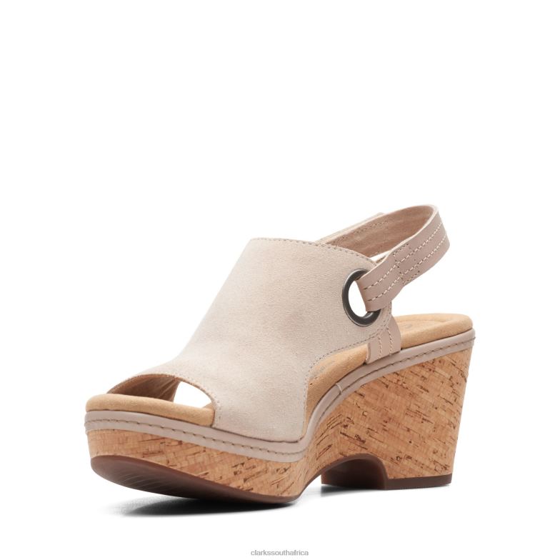 Giselle Sea Clarks Sand Suede 840403277 Women Clarks Sand Suede