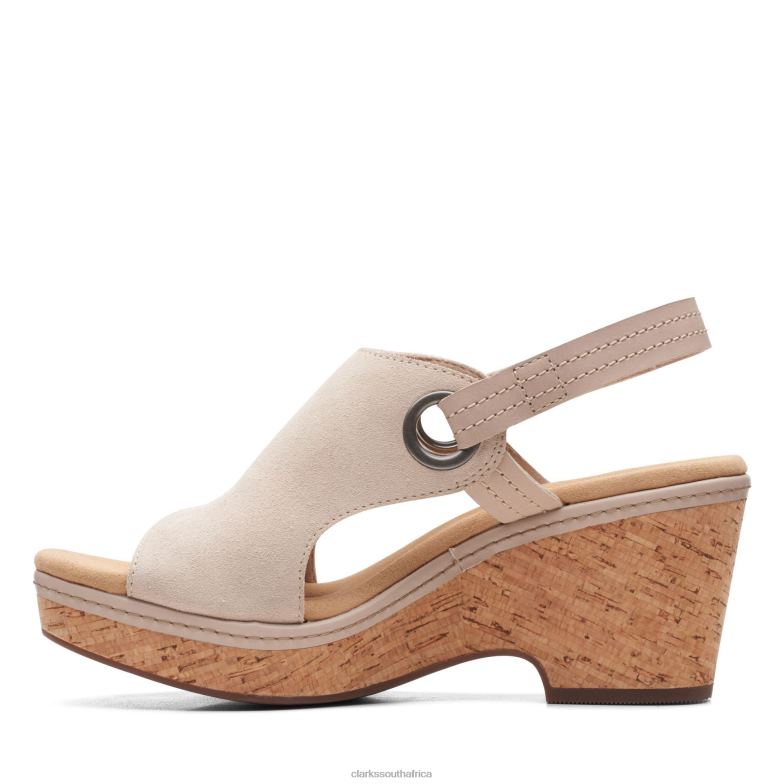 Giselle Sea Clarks Sand Suede 840403277 Women Clarks Sand Suede