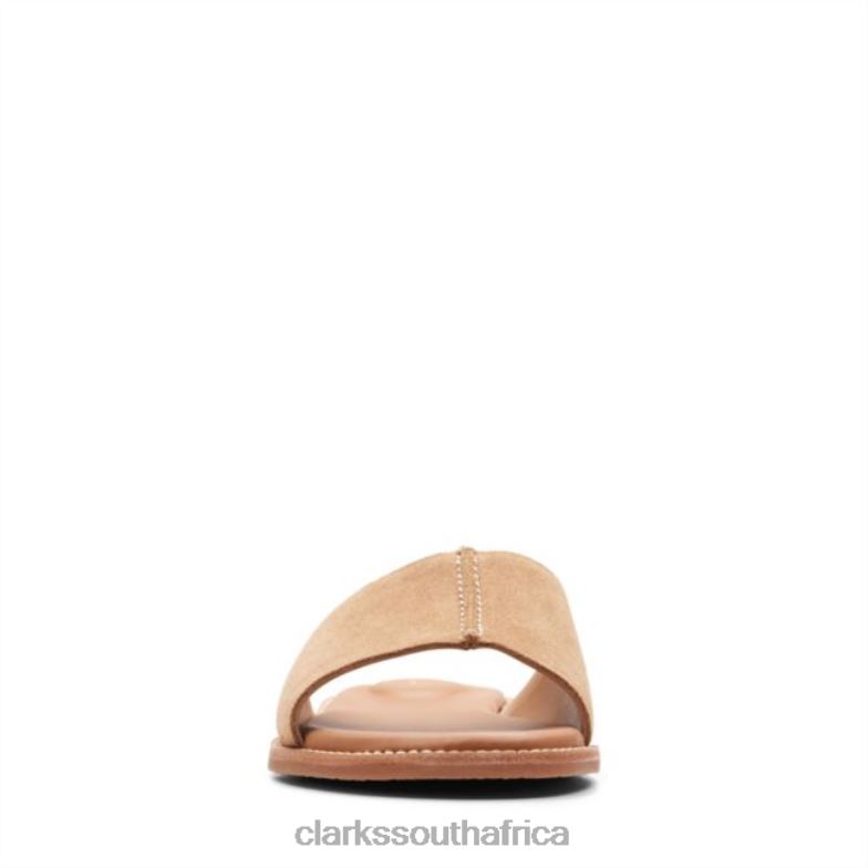 Karsea Mule Light Tan Suede Clarks Light Tan Suede 840406213 Women Clarks Light Tan Suede