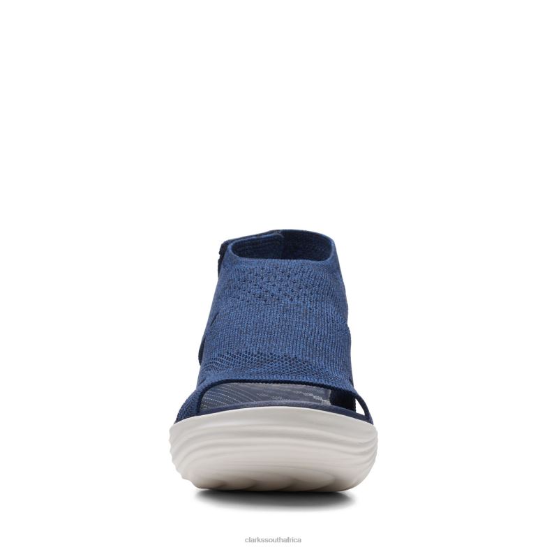 Marsail Clarks Navy Knit 840403351 Women Clarks Navy Knit