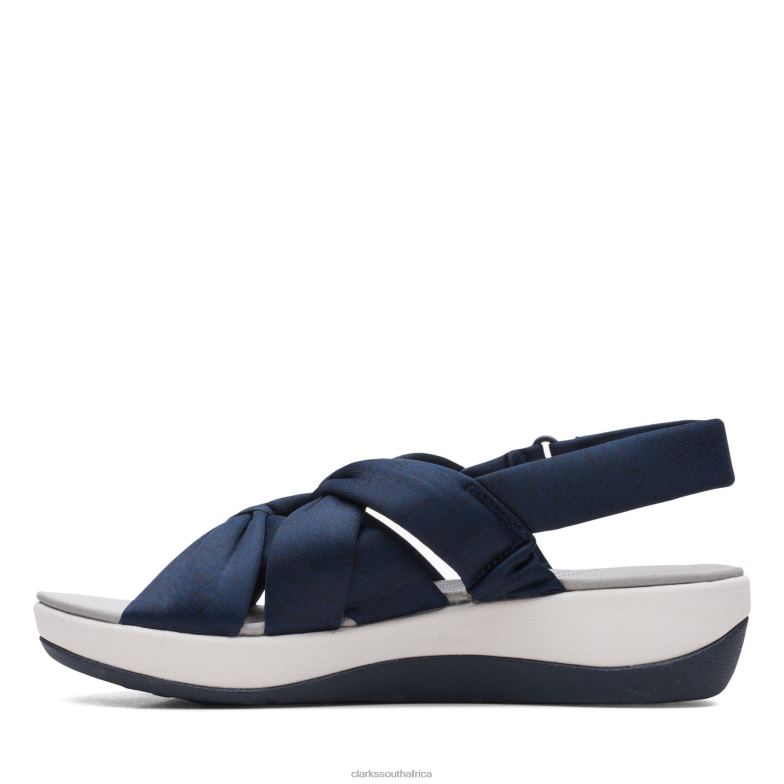 Navy Textile Arla Meg Clarks 840403396 Women Clarks Navy Textile