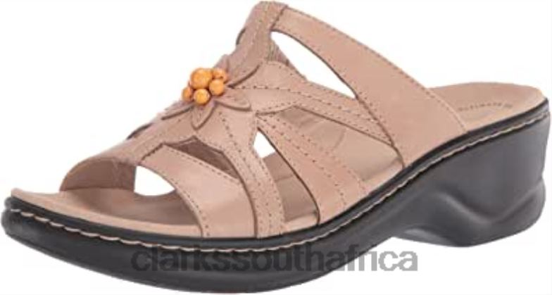 Sand Leather Women's Lexi Myrtle 2 Sandal Clarks 840401268 Women Clarks Sand Leather