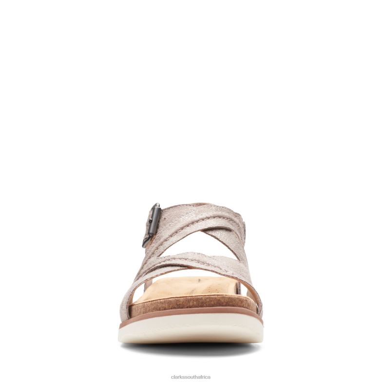 Taupe Metallic Clarks Brynn Ave 840403195 Women Clarks Taupe Metallic