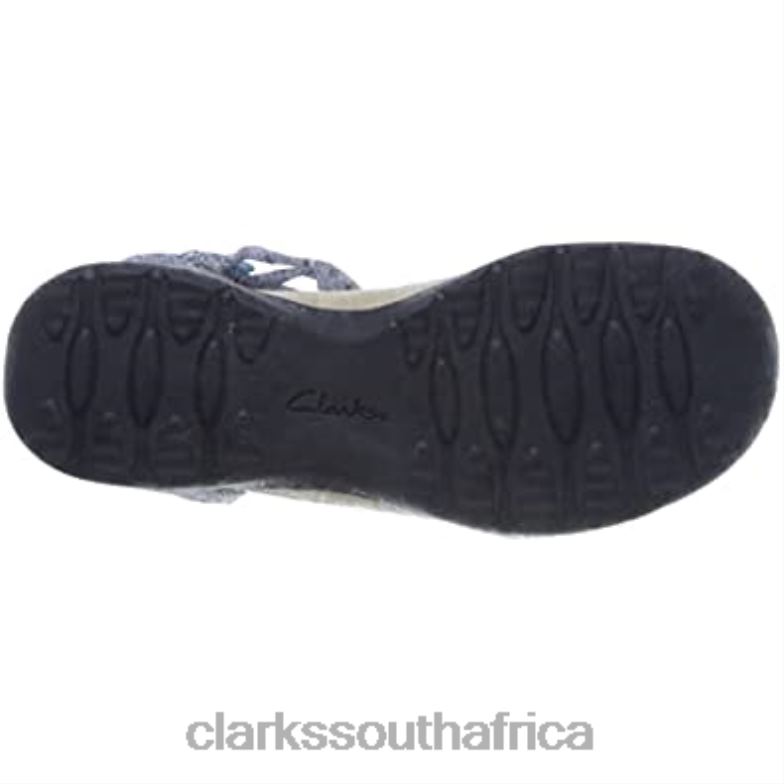 Women's Amanda Step Sandal Navy Suede Clarks 840402758 Women Clarks Navy Suede