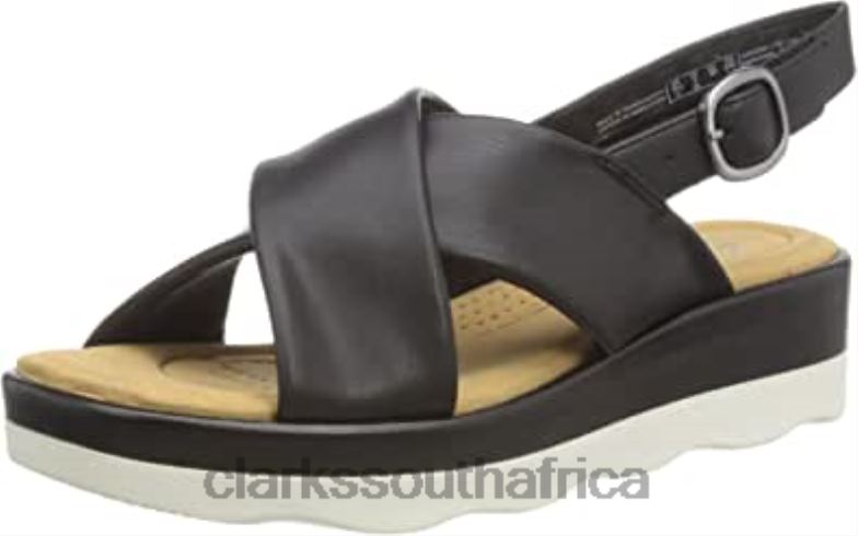 Women's Clara Cove Sandal Clarks Black 84040317 Women Clarks Black