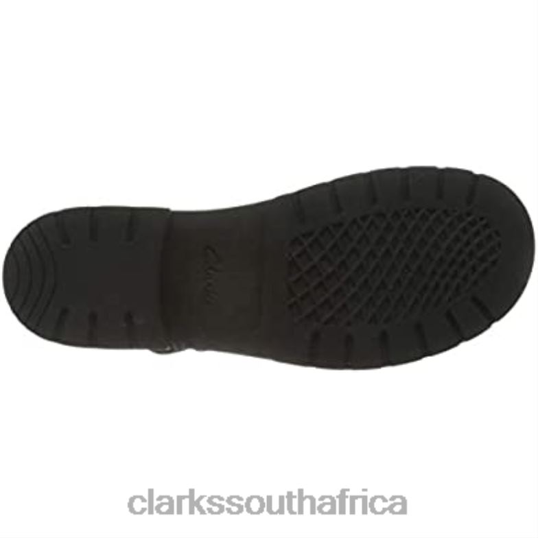 Women's Orinoco Strap Sling Back Sandals Black Clarks 840402702 Women Clarks Black Leather Black Leather