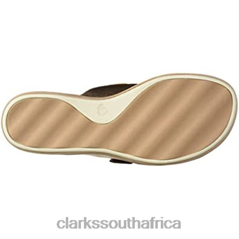 Women's Step June Tide Sandal Clarks Rose Gold Synthetic 840401421 Women Clarks Rose Gold Synthetic