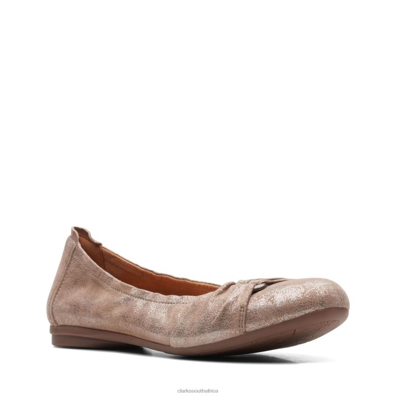 Bronze Metallic Clarks Rena Step 840403123 Women Clarks Bronze Metallic