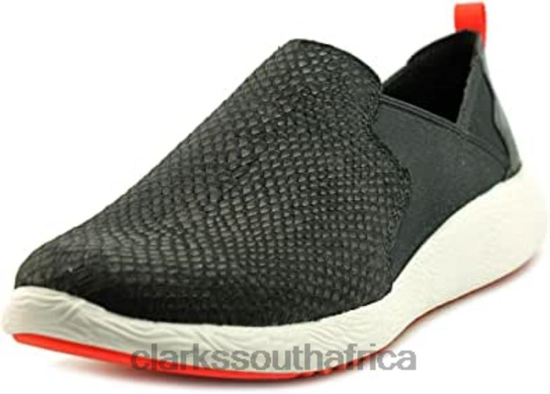 Clarks Women's Cowley Aqua Leather Low Top Slip On Walking Shoes 84040523 Women Clarks