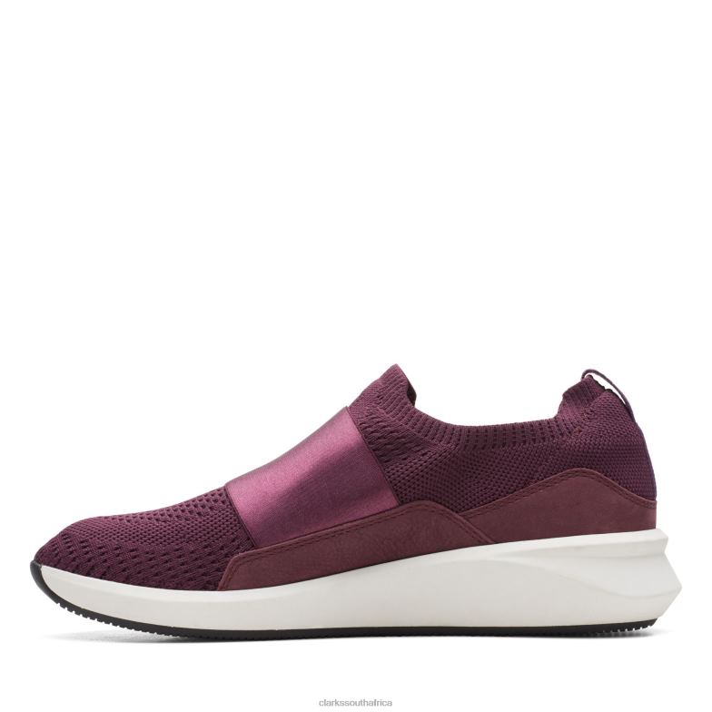 Un Rio Knit Clarks Purple 840403141 Women Clarks Purple
