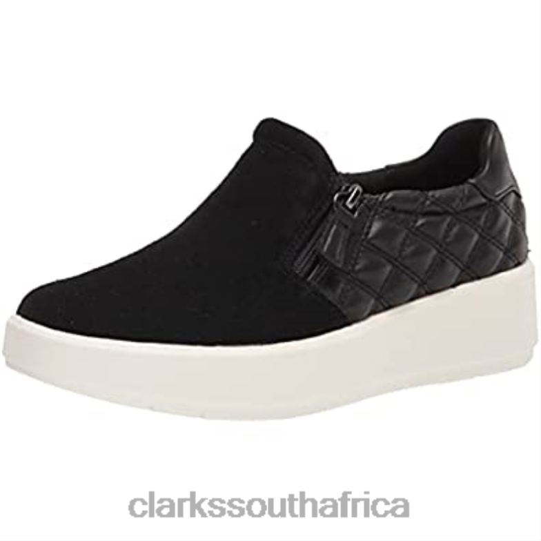 Black Combi Clarks Women's Layton Step Sneaker 84040939 Women Clarks Black Combi