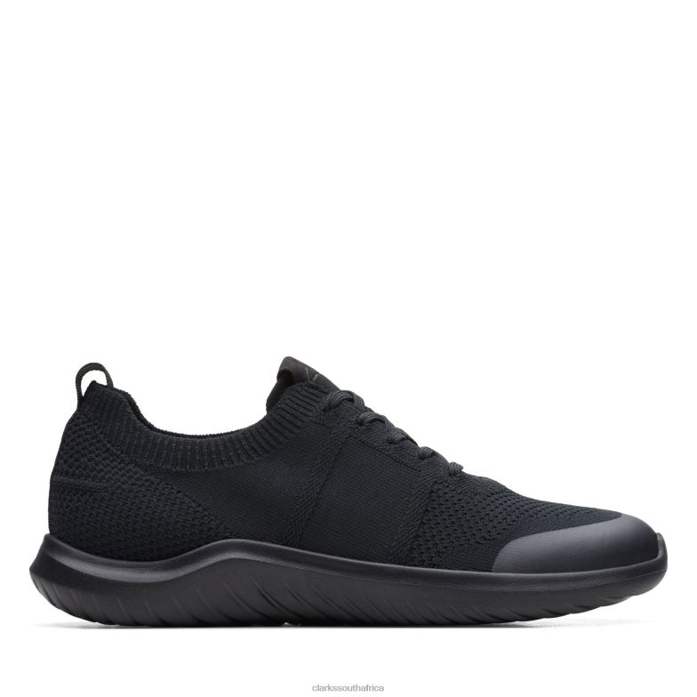 Black Knit Clarks Nova Lite Lace 840403179 Women Clarks Black Knit