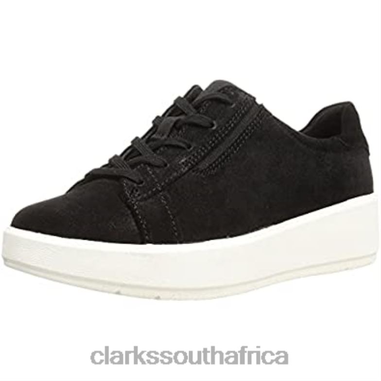 Black Sde Clarks Women's Layton Lace Sneaker 84040856 Women Clarks