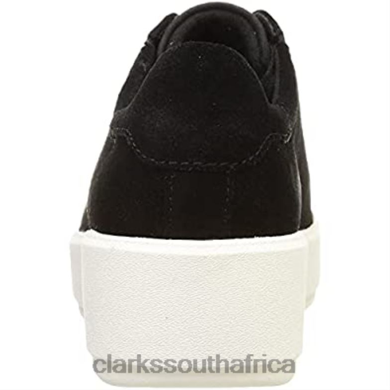 Black Sde Clarks Women's Layton Lace Sneaker 84040856 Women Clarks