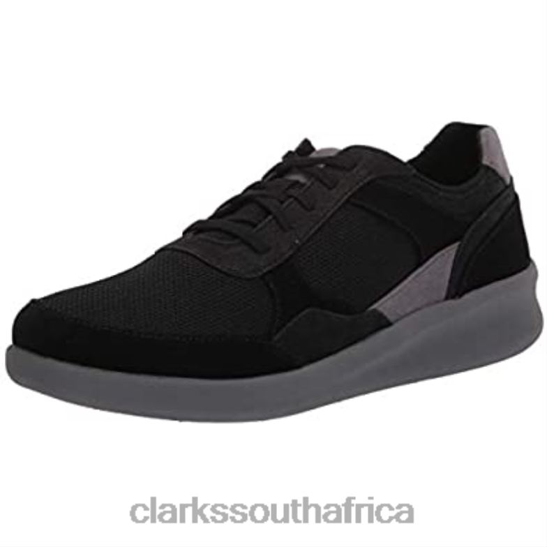 Black Textile Women's Sillian 20 Lace Sneaker Clarks 840401460 Women Clarks Black Textile