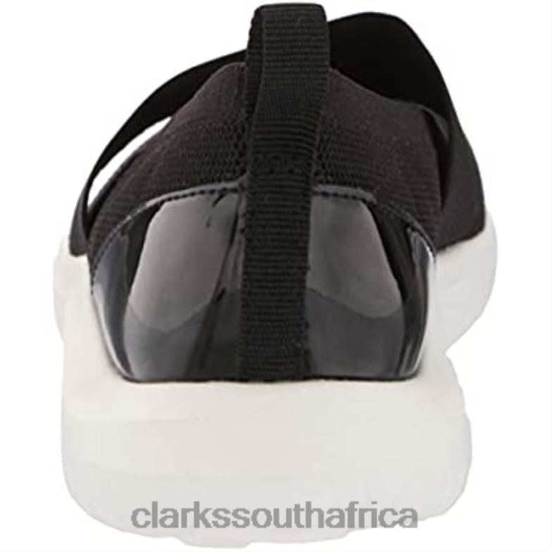 Clarks Black Knit Women's Nova Sol Sneaker 840402097 Women Clarks Black Knit