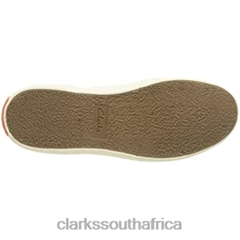 Women's Aceley Hi Sneaker White Canvas Clarks 840401606 Women Clarks White Canvas