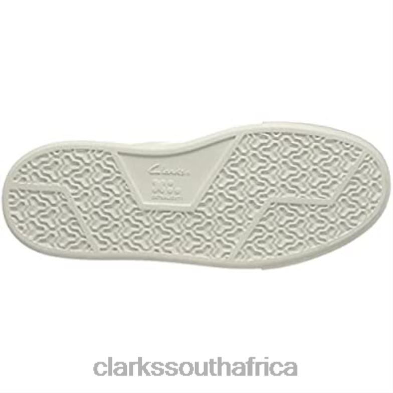 Women's Hero Lite Lace Sneaker Clarks White Leather 840402741 Women Clarks White Leather