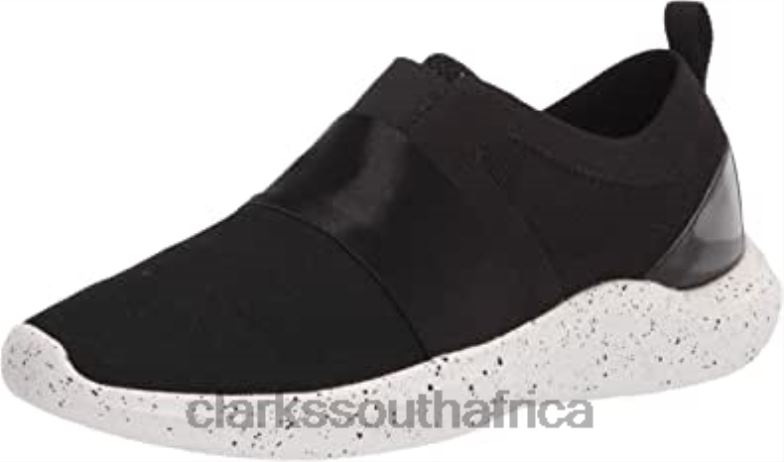 Women's Nova Lumis Sneaker Clarks Black Textile 840401071 Women Clarks Black Textile