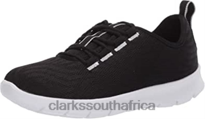 Women's Step Allena Go Sneaker Clarks Black Mesh 840401941 Women Clarks Black Mesh