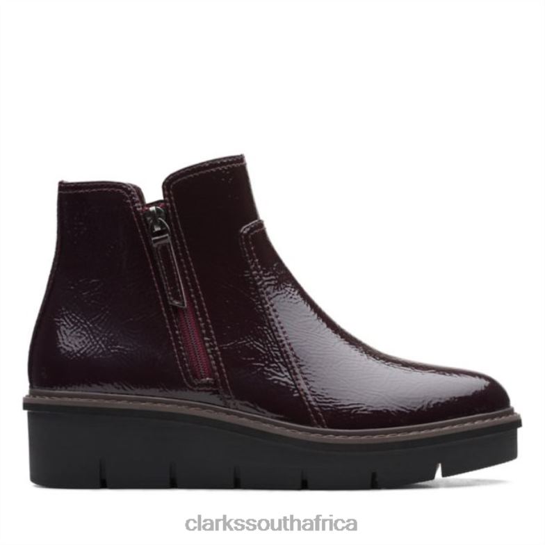 Airabell Zip Burgundy Burgundy Clarks 840406438 Women Clarks Burgundy