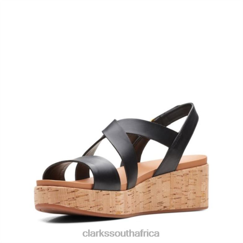 Black Kimmei Cork Black Clarks 840405228 Women Clarks Black